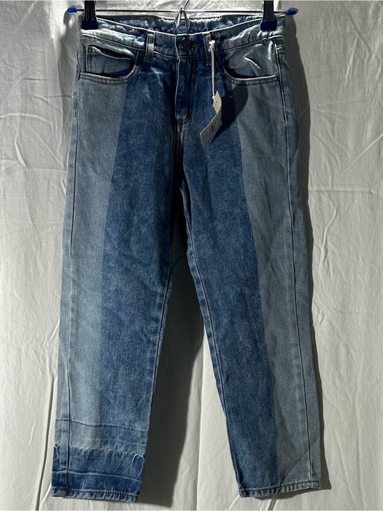 Offcorss Other - OFFCORSS Boyfriend Jeans Size 8 Girls Two-Tone Colorblock Denim